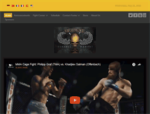 Tablet Screenshot of crushglobalkombat.com